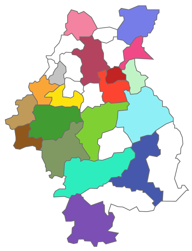 carte région de Liège